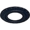 Ekena Millwork Claremont Ceiling Medallion (Fits Canopies up to 5 5/8"), 9"OD x 4 1/2"ID x 1/2"P, Midnight Dream CM09CLMDF - alternate 4